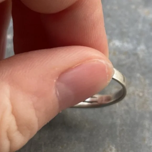 Sundance Sterling Silver Crisscross Ring w/ marcasite stones Size 6.5-7 - Picture 2 of 4